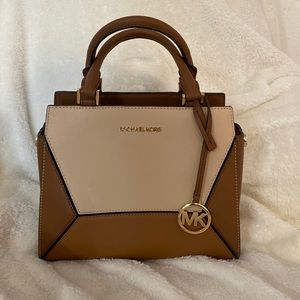 Michael Kors Medium Prism Messenger Satchel Bag